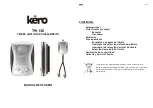 KERO TW130 Quick Start Manual preview