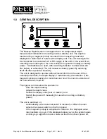 Предварительный просмотр 2 страницы KERR AM5KP060 Operation And Maintenance Manual