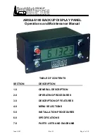 KERR AMSL6A100 Operation And Maintenance Manual предпросмотр