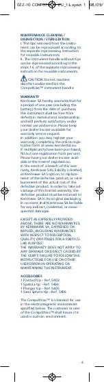 Preview for 6 page of KERR COMPOTHIXO Instructions For Use Manual