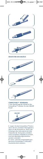 Preview for 10 page of KERR COMPOTHIXO Instructions For Use Manual