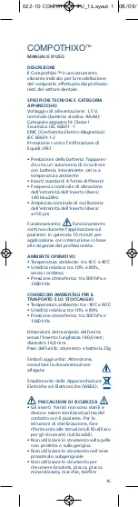 Preview for 18 page of KERR COMPOTHIXO Instructions For Use Manual