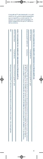 Preview for 27 page of KERR COMPOTHIXO Instructions For Use Manual