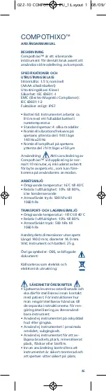 Preview for 48 page of KERR COMPOTHIXO Instructions For Use Manual