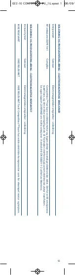 Preview for 57 page of KERR COMPOTHIXO Instructions For Use Manual