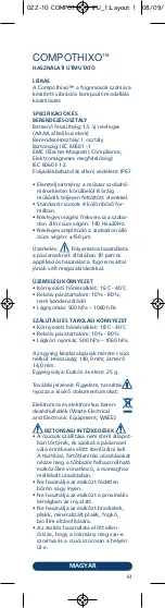 Preview for 63 page of KERR COMPOTHIXO Instructions For Use Manual