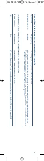 Preview for 67 page of KERR COMPOTHIXO Instructions For Use Manual