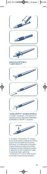 Preview for 91 page of KERR COMPOTHIXO Instructions For Use Manual