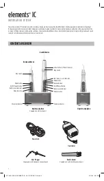 Preview for 4 page of KERR elements IC Instructions For Use Manual