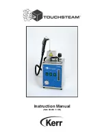 KERR Touchsteam 33405 Instruction Manual предпросмотр