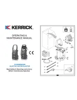 Preview for 1 page of Kerrick Thunderwash Operating & Maintenance Instructions