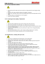 Preview for 8 page of Kersten B00002 Original Operating Manual