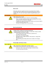 Предварительный просмотр 22 страницы Kersten FKM 60 Operating Manual