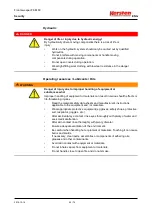 Предварительный просмотр 23 страницы Kersten FKM 60 Operating Manual