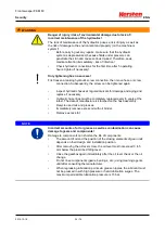 Предварительный просмотр 28 страницы Kersten FKM 60 Operating Manual