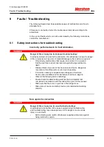 Предварительный просмотр 65 страницы Kersten FKM 60 Operating Manual