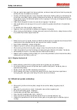 Preview for 8 page of Kersten K2100 Original Operating Instructions