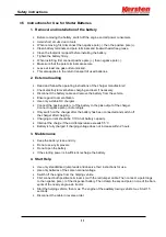 Preview for 11 page of Kersten K2100 Original Operating Instructions