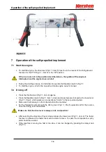 Preview for 14 page of Kersten K2100 Original Operating Instructions