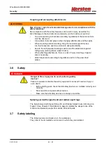 Предварительный просмотр 22 страницы Kersten UB 6080 MH Original Operating Instructions