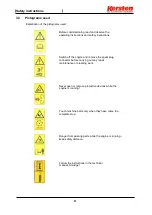 Preview for 9 page of Kersten UBS Alpin Operating Instructions Manual