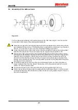 Preview for 23 page of Kersten UBS Alpin Operating Instructions Manual