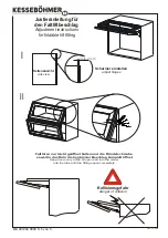 Предварительный просмотр 5 страницы Kesseböhmer 001415 Mounting Instruction