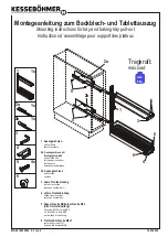 Предварительный просмотр 3 страницы Kesseböhmer 545.61.272 Mounting Instructions