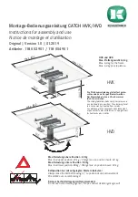 Предварительный просмотр 1 страницы Kesseböhmer CATCH HVK Instructions For Assembly And Use