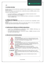 Preview for 3 page of Kesseböhmer CLIMBER Operating Instructions Manual