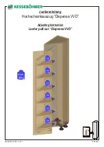 Preview for 4 page of Kesseböhmer Dispensa-Diagonal Mounting Instruction