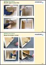 Preview for 3 page of Kesseböhmer DISPENSA Pantry Pull Out Assembly Manual