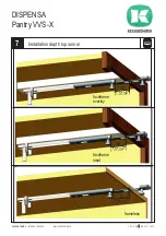 Предварительный просмотр 7 страницы Kesseböhmer DISPENSA Pantry VVS-X Mounting Instruction