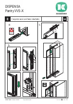 Предварительный просмотр 8 страницы Kesseböhmer DISPENSA Pantry VVS-X Mounting Instruction