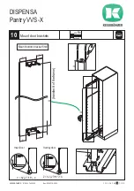 Preview for 10 page of Kesseböhmer DISPENSA Pantry VVS-X Mounting Instruction