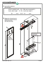 Предварительный просмотр 2 страницы Kesseböhmer DISPENSA-SWING Assembly Instructions Manual