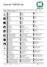 Предварительный просмотр 2 страницы Kesseböhmer Dispensa TANDEM solo Mounting Instructions