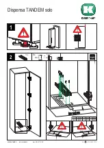 Предварительный просмотр 4 страницы Kesseböhmer Dispensa TANDEM solo Mounting Instructions