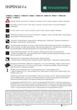 Preview for 2 page of Kesseböhmer DISPENSA V Series Mounting Instructions