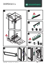 Предварительный просмотр 3 страницы Kesseböhmer DISPENSA V Series Mounting Instructions