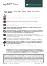 Предварительный просмотр 2 страницы Kesseböhmer ergoAGENT base Mounting Instructions