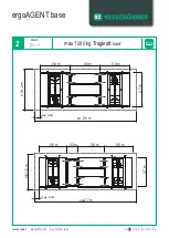 Предварительный просмотр 4 страницы Kesseböhmer ergoAGENT base Mounting Instructions