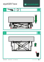 Предварительный просмотр 12 страницы Kesseböhmer ergoAGENT base Mounting Instructions