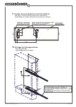 Предварительный просмотр 2 страницы Kesseböhmer Full-extension baking sheet Mounting Instructions