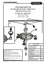 Предварительный просмотр 1 страницы Kesseböhmer High-Line 9107 Mounting Instructions