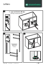 Preview for 5 page of Kesseböhmer LeMans Series Mounting Instructions