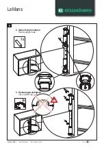 Предварительный просмотр 6 страницы Kesseböhmer LeMans Series Mounting Instructions