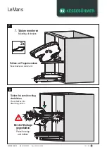 Preview for 7 page of Kesseböhmer LeMans Series Mounting Instructions