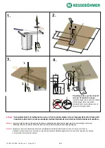 Предварительный просмотр 2 страницы Kesseböhmer PRIMERO - Comfort HSK Instructions For Assembly And Use