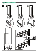 Предварительный просмотр 3 страницы Kesseböhmer Pull-out frame 45 Mounting Instructions